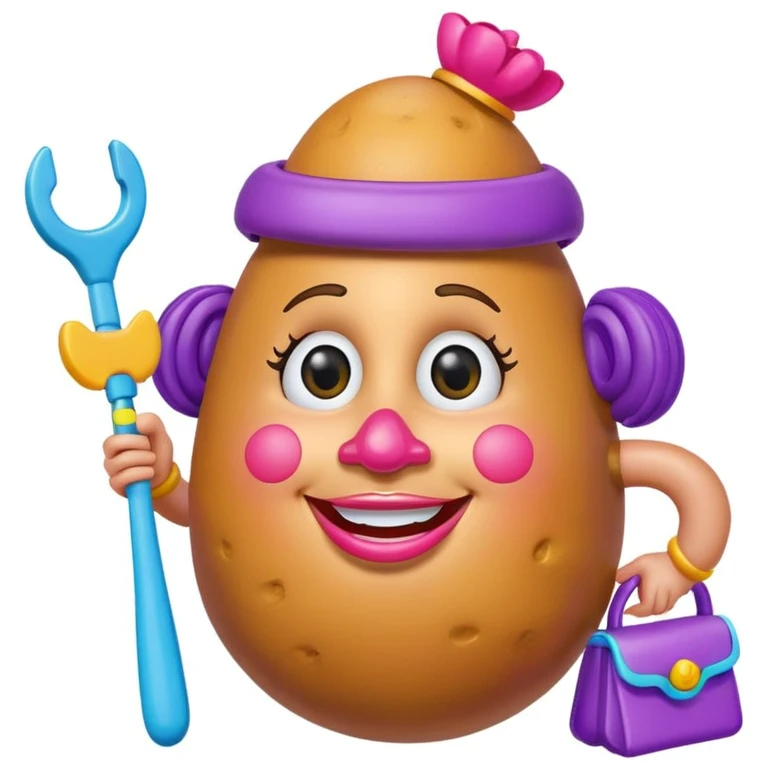 Mrs potato head emoji