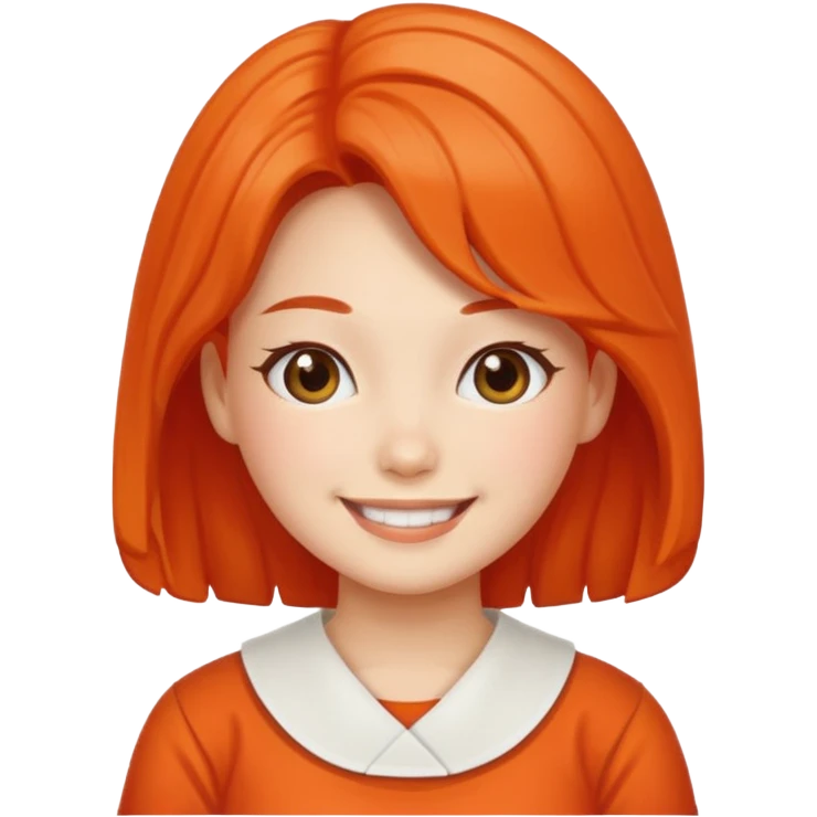 Wearing kimchi girl emoji