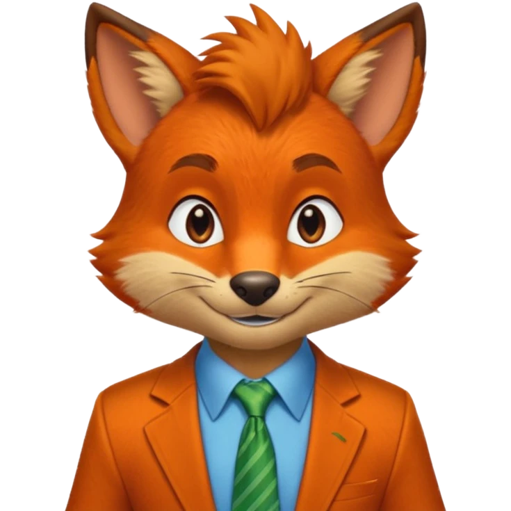 Nick Wilde from the Zootopia Disney movie emoji