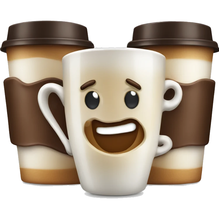 Vanilla coffe emoji