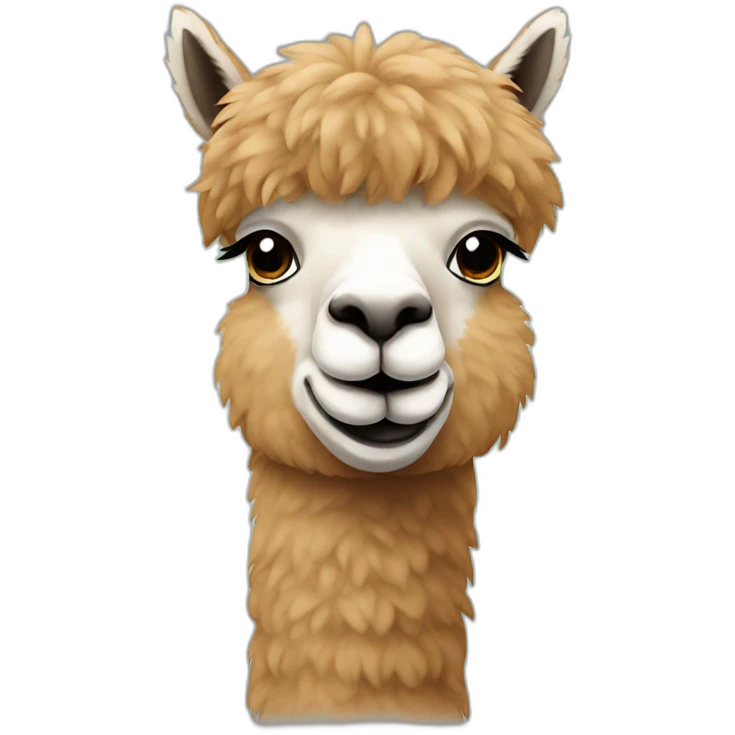 Alpaca emoji