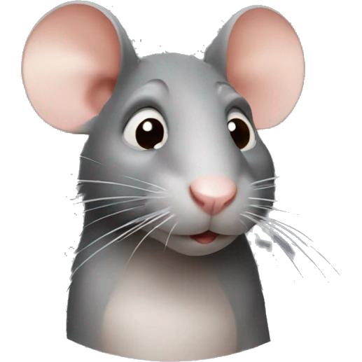 a rat emoji