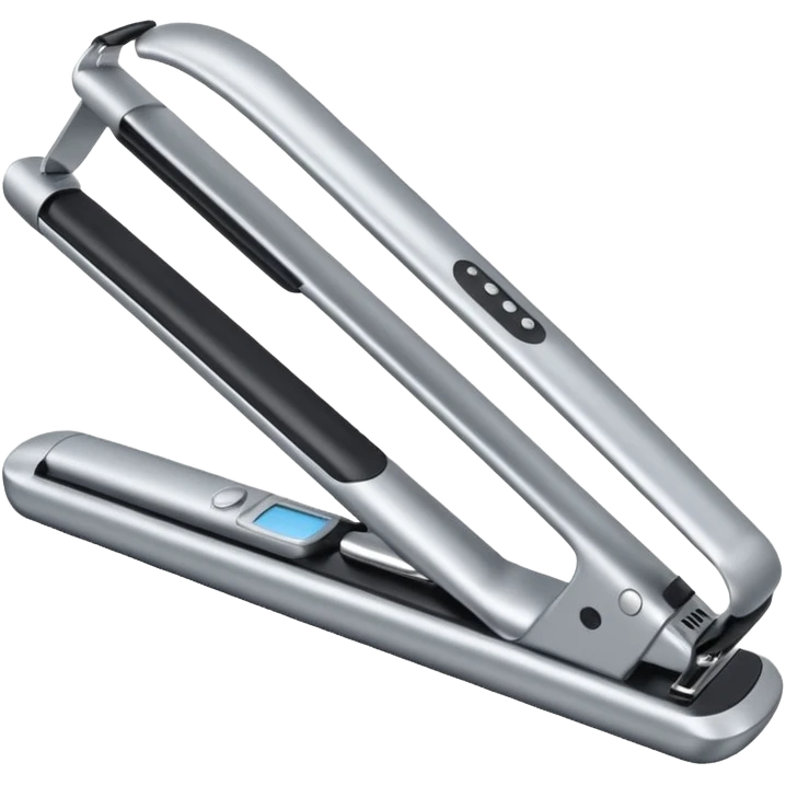 hair straightener emoji