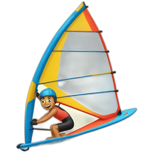 Windsurfing  emoji