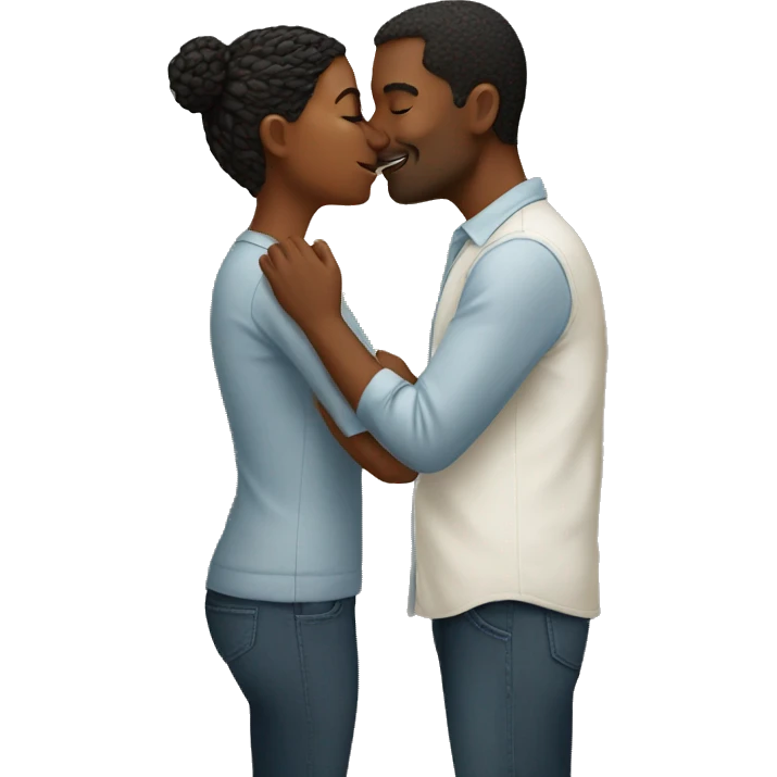 Couple kissing  emoji