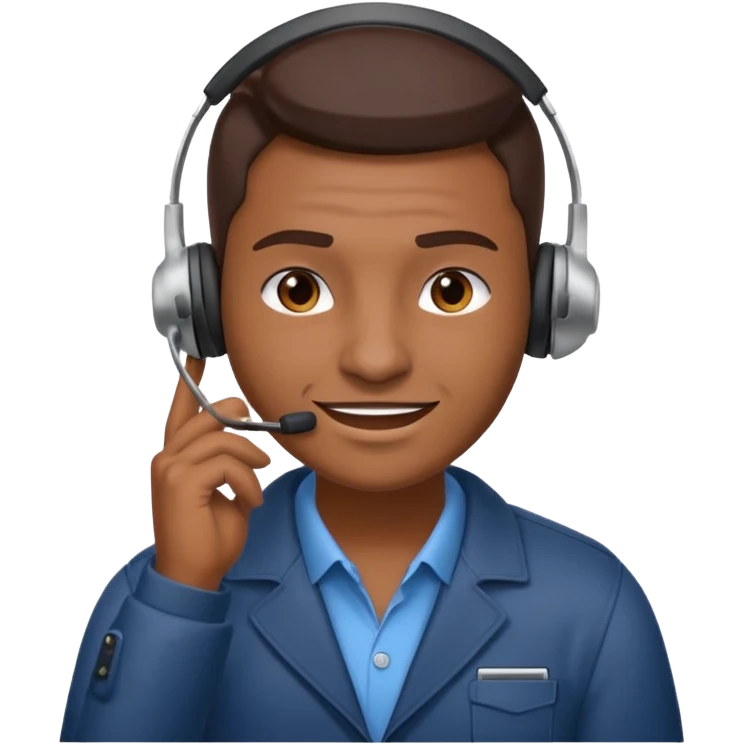 mean looking phone scammer in sketchy call center from pakistan with smirk and brown skin emoji