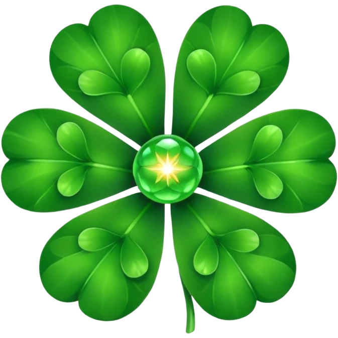 real cosmos star, but with clover, to make star look like lucky star, but main point is star, make it more star like real star emoji, make star with 5 edges emoji