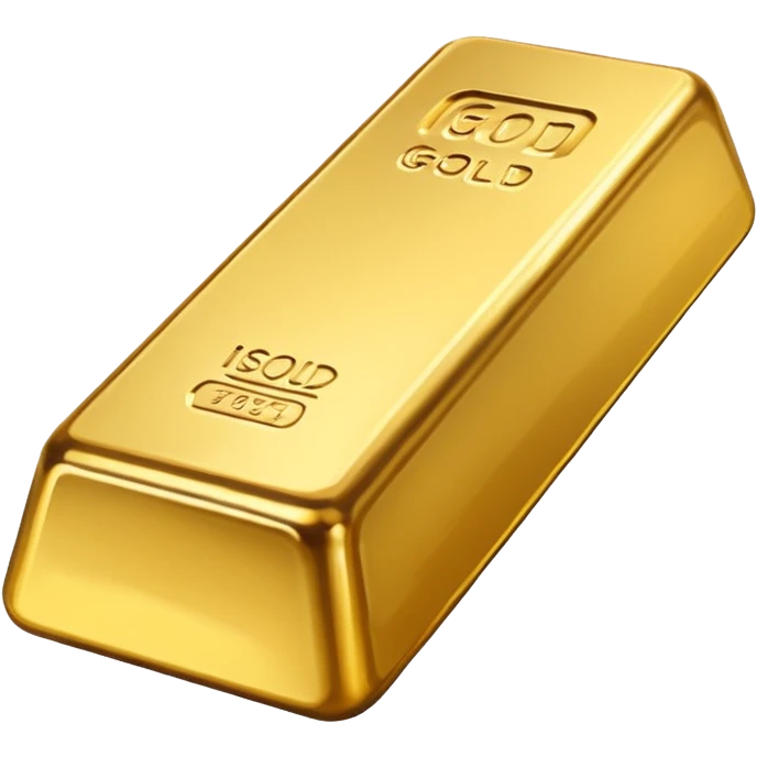 
gold bar emoji