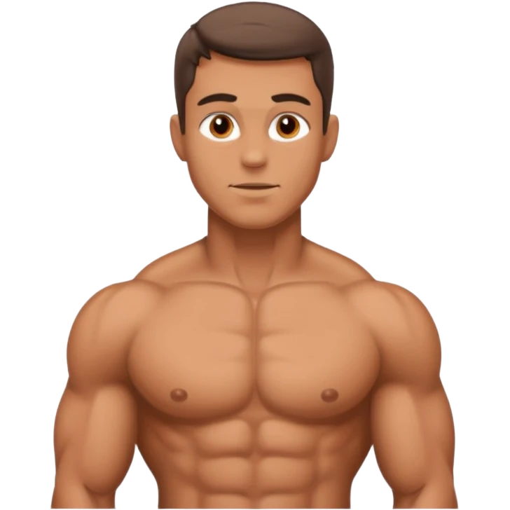 Naked man emoji