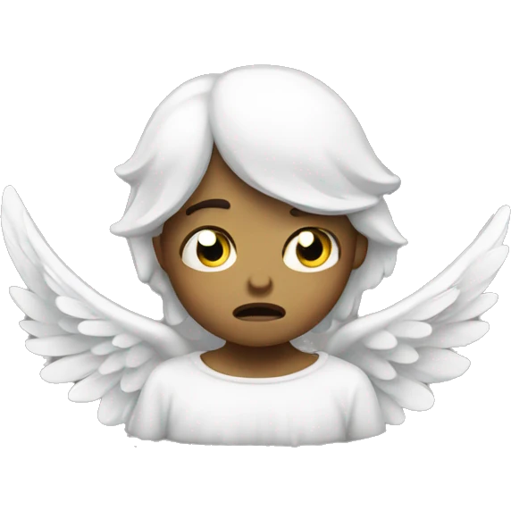 crying angel  emoji