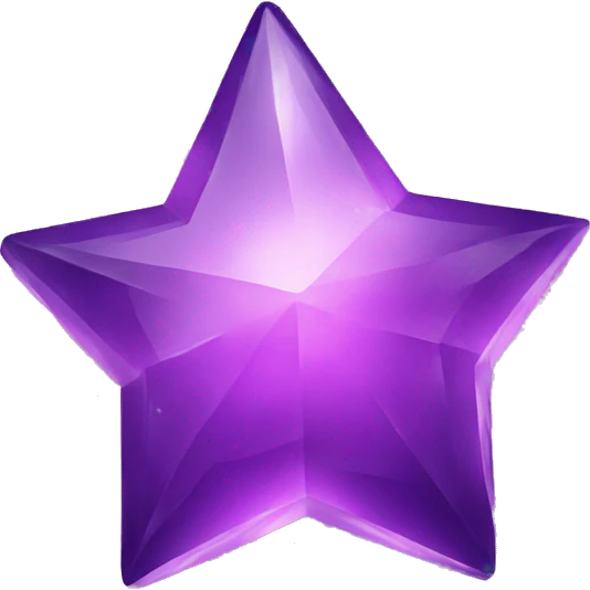 amethyst star gem emoji