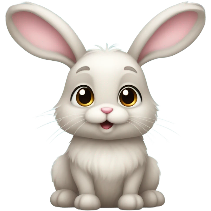 Cute bunny emoji