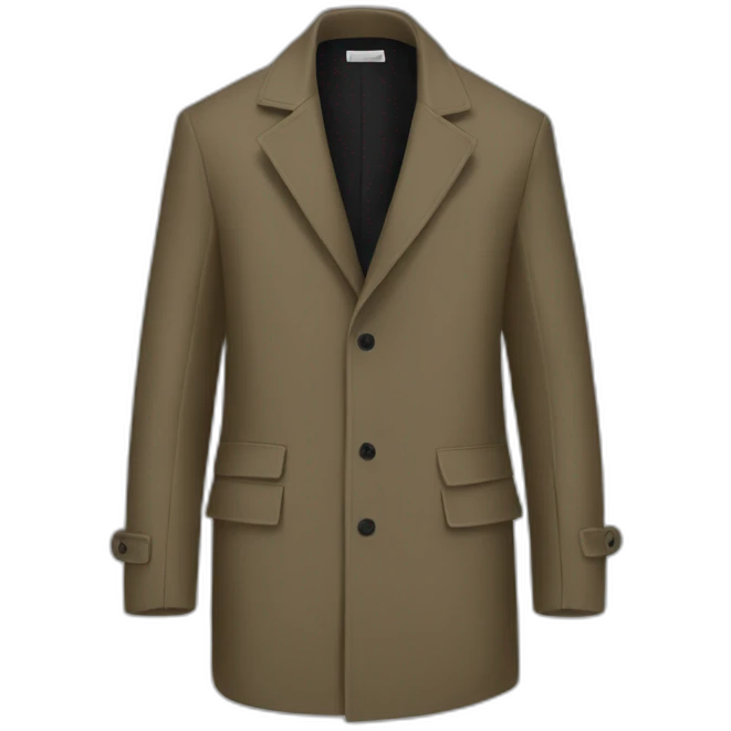Yohji Yamamoto coat emoji