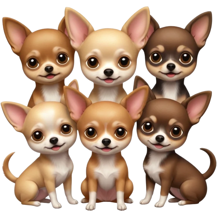Chihuahua pack emoji