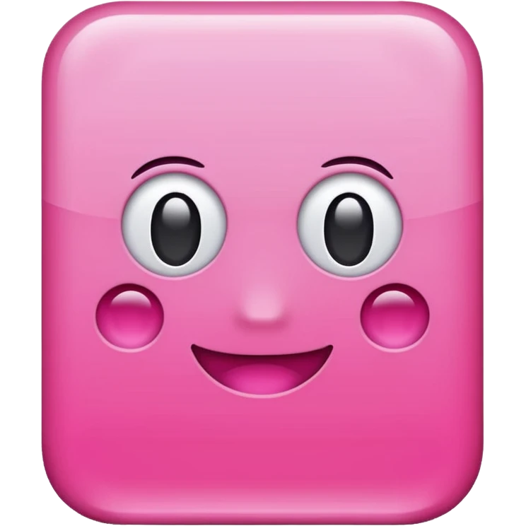 rectangulo rosado emoji