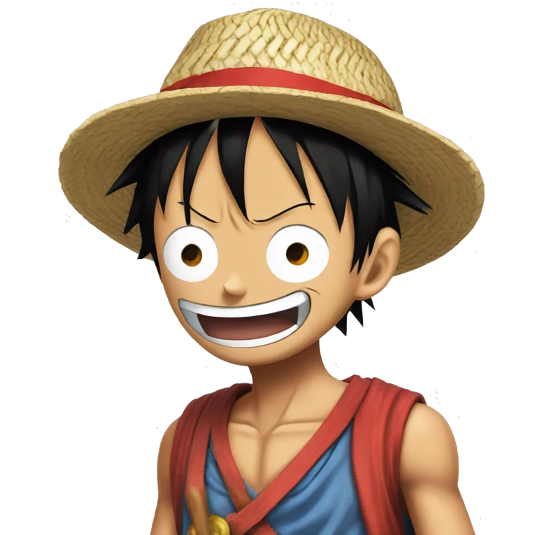 one piece monkey d luffy emoji