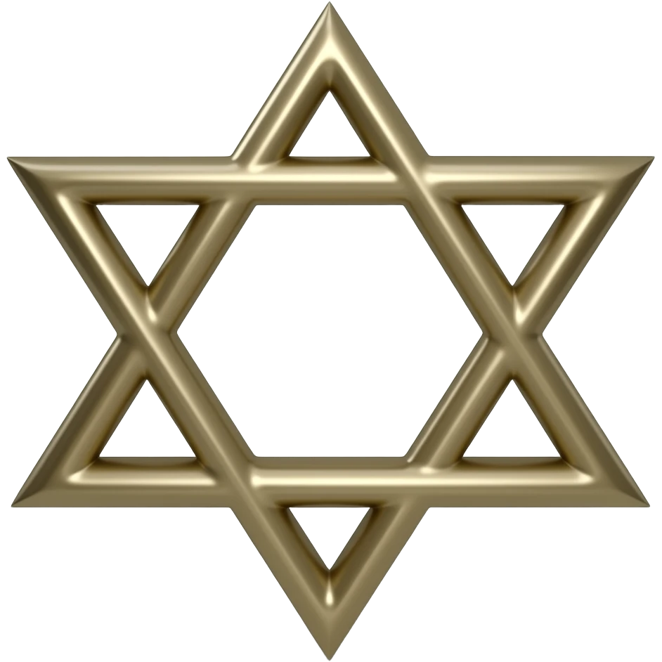 звезду Давида вписать внутрь символа ס emoji