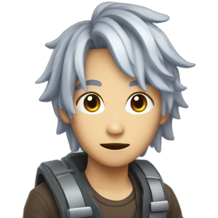 diluc from genshim impact emoji