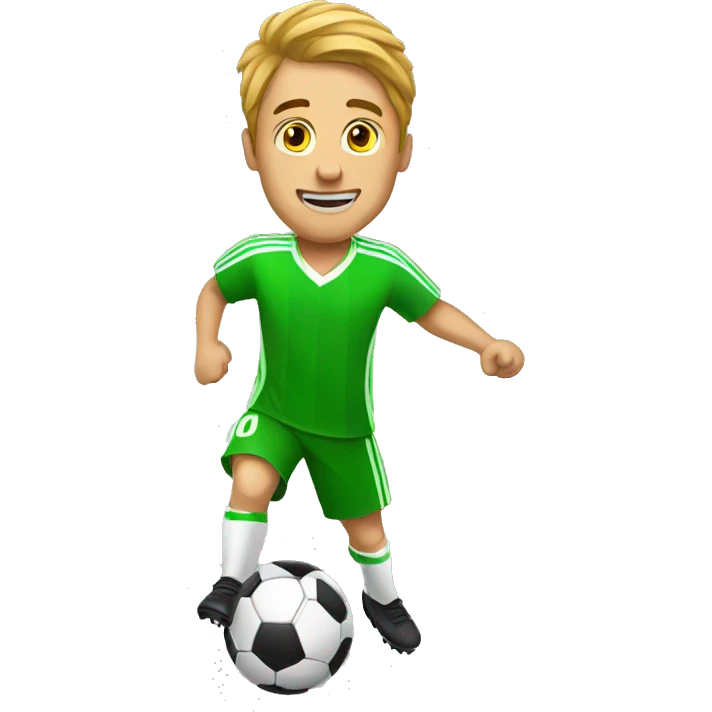  man playing soccer emoji