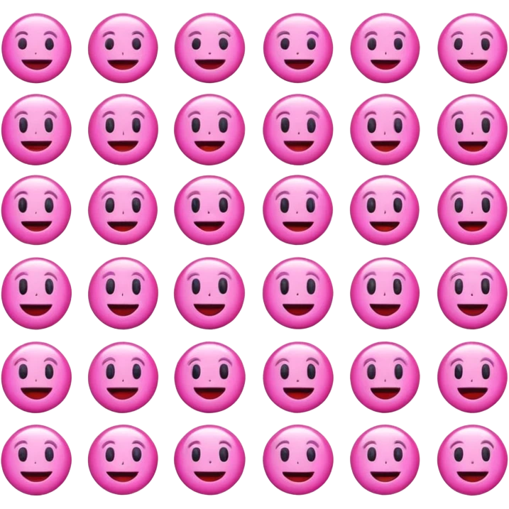 Aesthetic pink Christmas emojis emoji