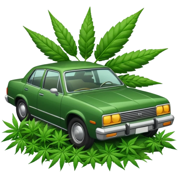 weed guns cars emoji