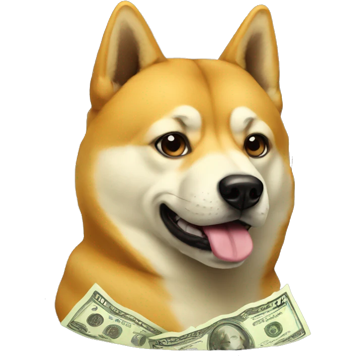 Money doge emoji