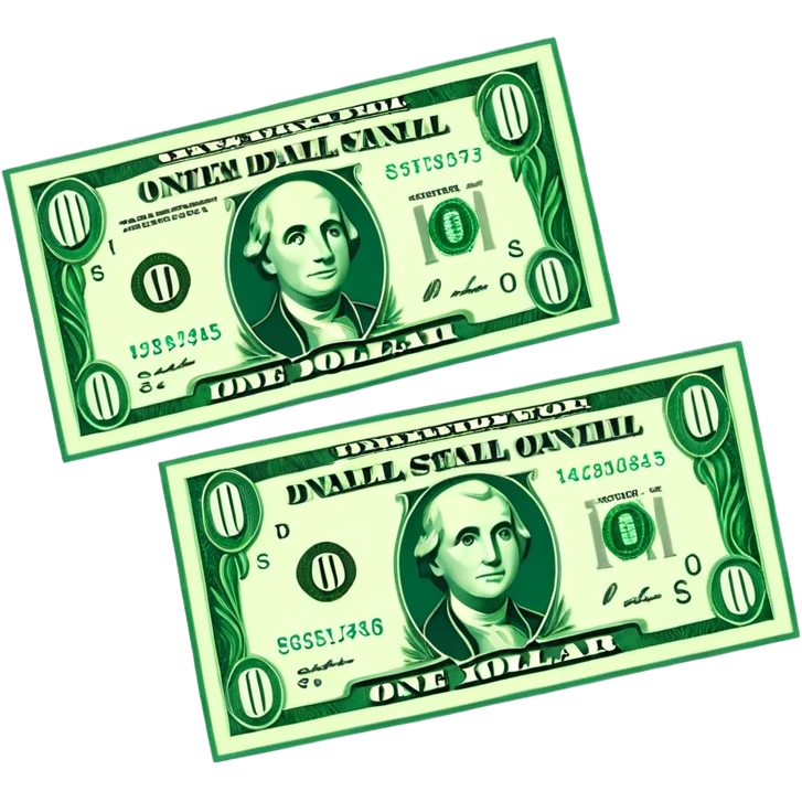 dollar bill emoji