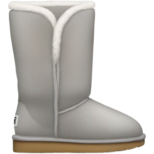 light grey uggs emoji