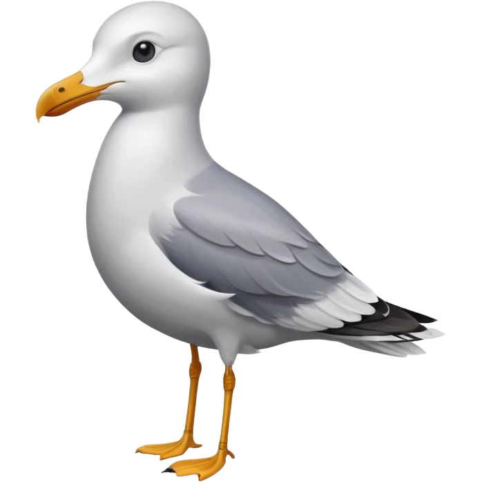 A cool seagull  emoji