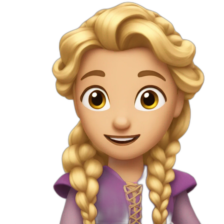 raiponce emoji