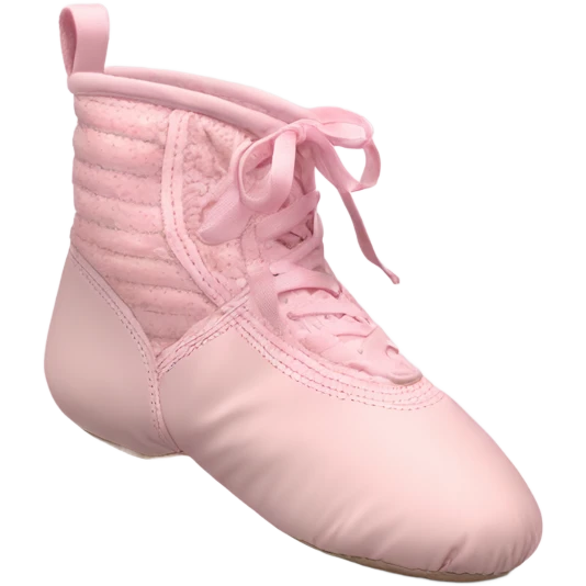 bloch pink warm up ballet booties emoji