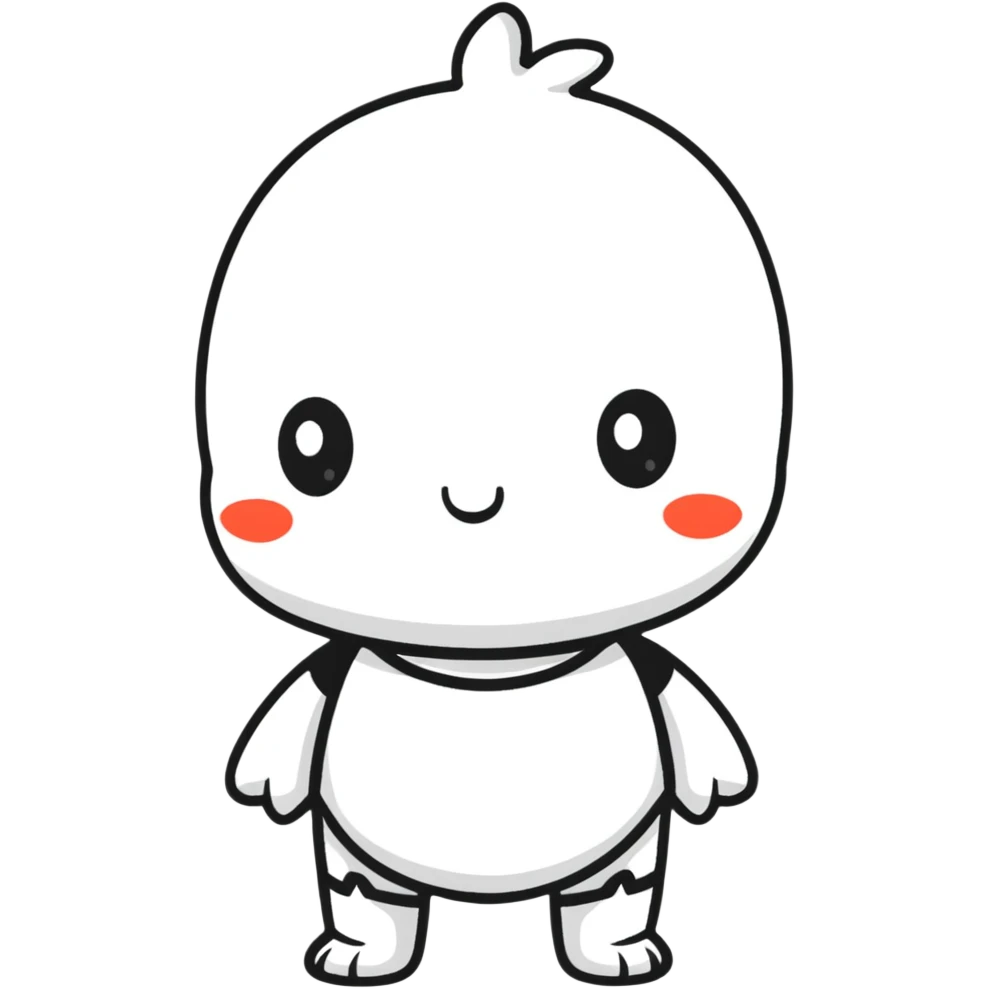 Sprunki character, fun cartoon mascot emoji