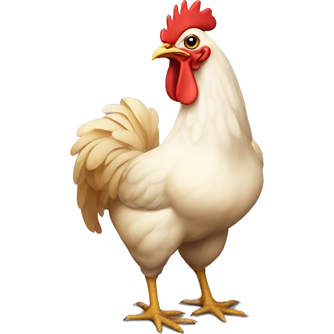 chicken holding a fila emoji