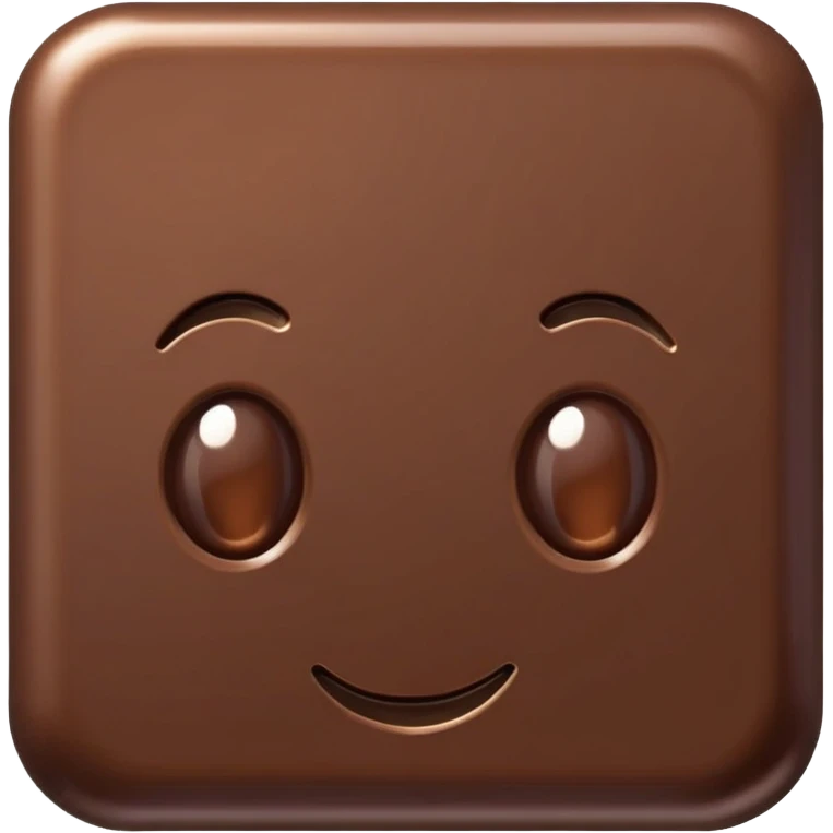 Chocolate full colors emoji
