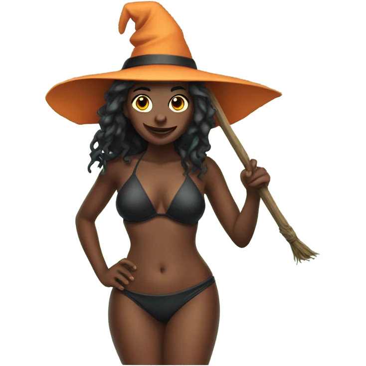 witch  bikini emoji