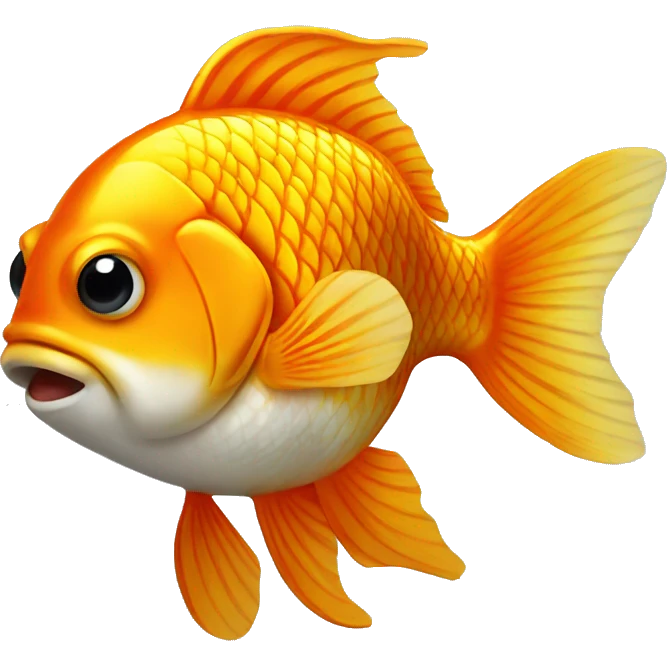 Gold fish emoji
