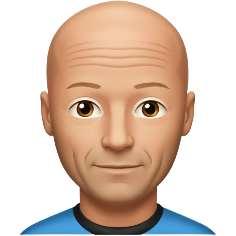 Alan Shearer bald looking older emoji