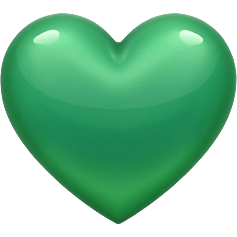 Green heart emoji