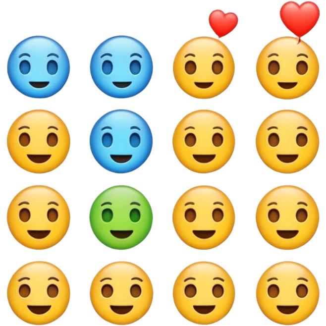 Crea emojis como está imágen  emoji