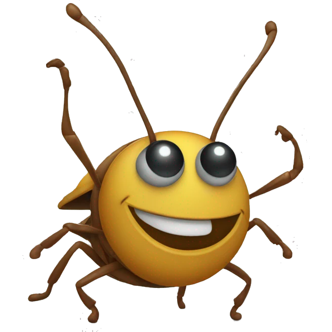 dancing bug emoji