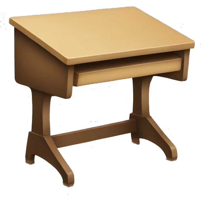 school desk emoji