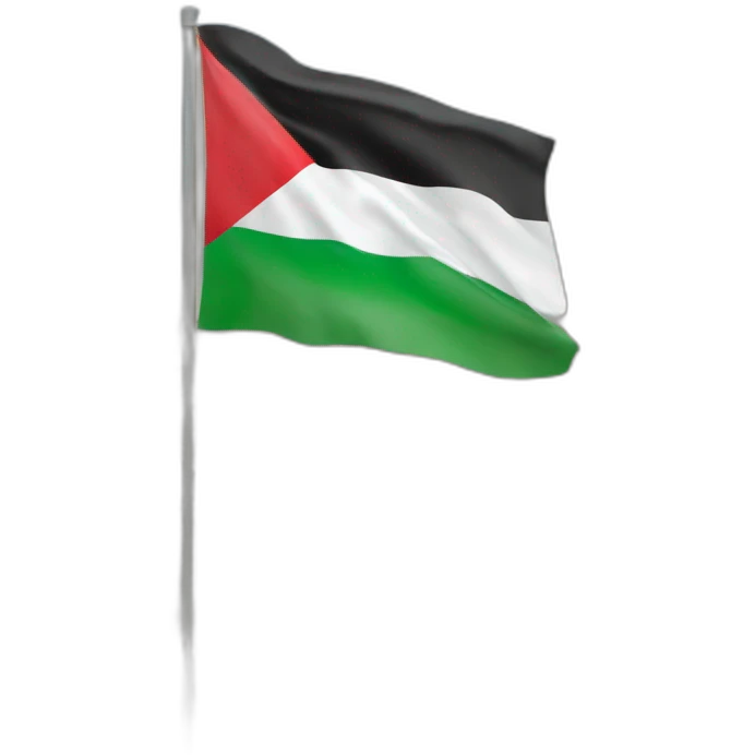 Free Palestine flag jerusalem emoji
