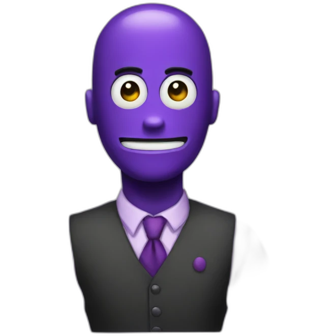 purple man fnaf emoji