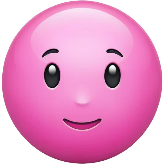 Pink emoji