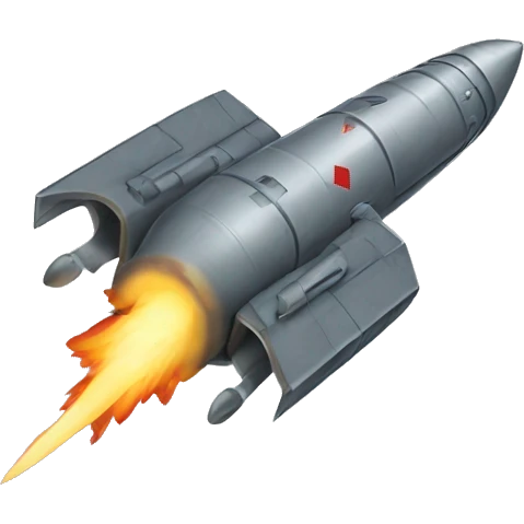Missile souris isometric emoji