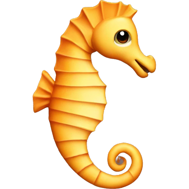 Sea horse emoji