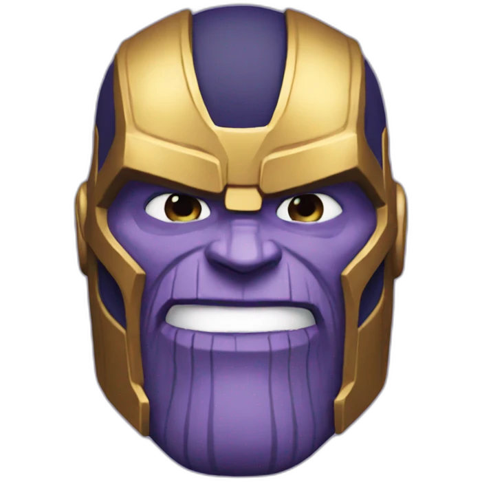Circle Thanos Emoji emoji