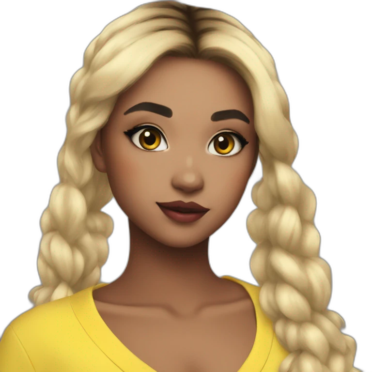 Morgane Makeup pikachu emoji