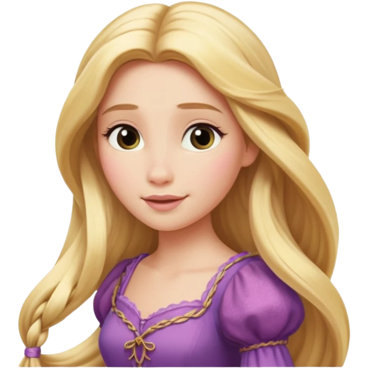 Rapuzel emoji