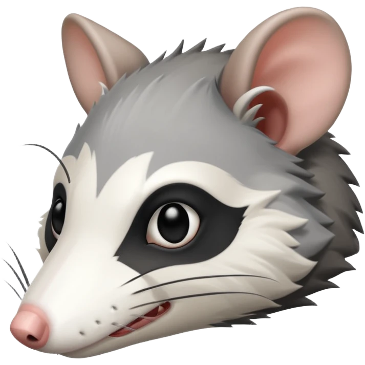 opossum side view emoji